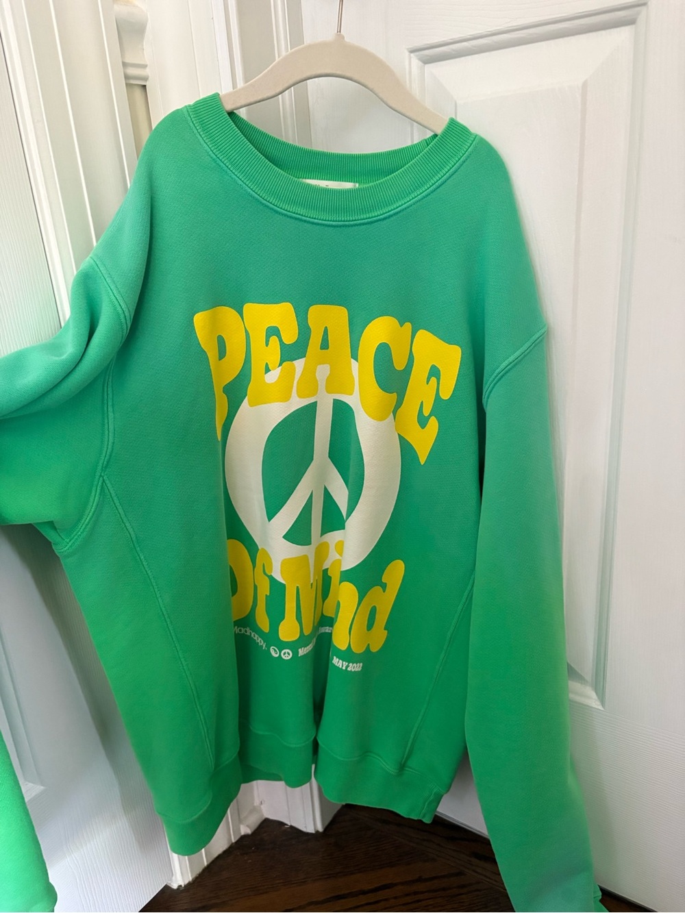 Madhappy Piece of Mind green crewneck